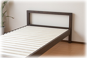 シンプルデザイン桐すのこベッドが１９，８００円（フレーム）